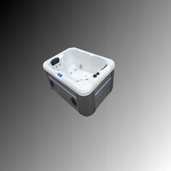 ג'קוזי ביתי ג'טים עוצמתיים ל 2 אנשים